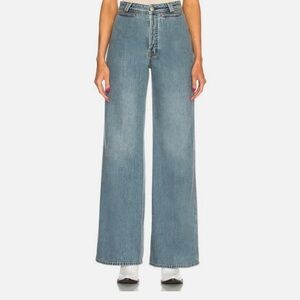 Acne Light Blue Flare Jeans
